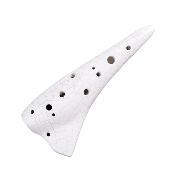 Pequeño Ocarina 12 Agujero C Instrumento de Viento para Regalo Principiantes Sunnimix 12 agujeros de cerámica Ocarina
