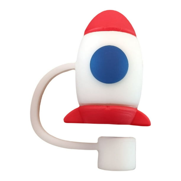 1PC Straw Tips Drinking Cap Proof Plugs Cover Creative Cup Accessories 6-8mm Straw Sealing Tools