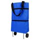 thumbnail image 1 of Moyic Bolsas de compras plegables y portátiles de gran capacidad, tela Oxford y bolsa de compras plegable de metal Almacenamiento y organización del hogar azul, 1 of 6