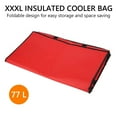 thumbnail image 5 of Extra Large Insulated Food Delivery Bag, Hot & Cold Meal Carrier Bag, Catering/Doordash Pizza Warmer, Grocery Tote, Cooler Bag, 5 of 6