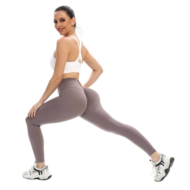 Women's Yoga Pants High Waist,Ultra Soft Workout Leggings,Butt  Lifting,Tummy Control Sports Running Capri Leggings