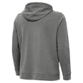 thumbnail image 3 of Men's Antigua Heather Black Los Angeles Chargers Effortless Full-Zip Hoodie Jacket, 3 of 4