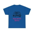 thumbnail image 2 of Be Kind Make World Better Unisex Heavy Cotton Tee, 2 of 9