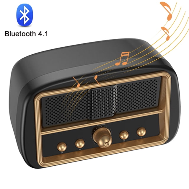 altavoz bluetooth retro, altavoz retro, altavoz recargable MFZFUKR 2034646-2
