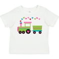 thumbnail image 3 of Inktastic Valentine Heart Train Boys or Girls Toddler T-Shirt, 3 of 5