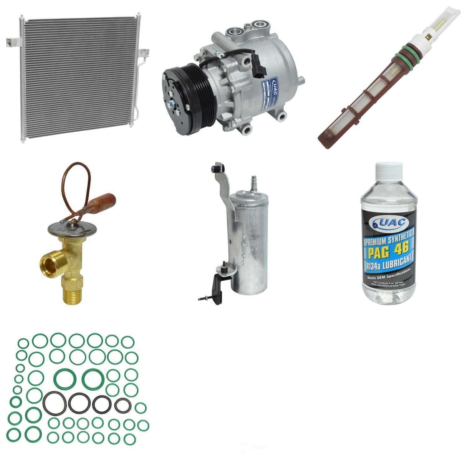 UAC KT 3958A Compressor-condenser Replacement Kit