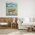 thumbnail image 3 of Stupell Industries Rustic Moose at Lake Animals & Insects Painting Gallery Wrapped Canvas Print Wall Art, 36 x 48, 3 of 8