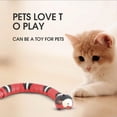 thumbnail image 4 of <p>Snake Cat Toy, Eco Friendly Flexible Lifelike Interactive Smart Sensing Snake Toy  For Christmas For April Fools</p>, 4 of 7