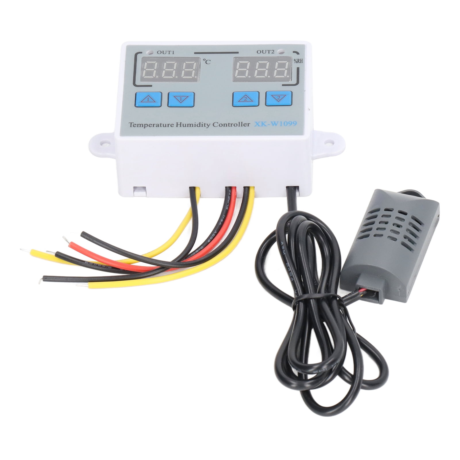 Digital Temperature Humidity Controller, 2 Display Window Temperature