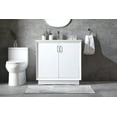 thumbnail image 4 of Elegant Lighting VF19636BL Hayes 36" Free Standing Single Basin Vanity Set - Blue, 4 of 7
