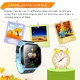 thumbnail image 2 of PENGXIANG Montre Intelligente pour Enfants avec Caméra Flash Lumière de Nuit Écran Tactile Positionnement LBS Alarme Anti-Perte Compatible pour IOS Android, 2 of 9