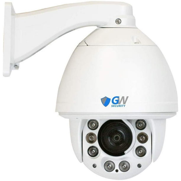 Gw Security Auto Tracking Ptz 2mp Hd 1080p Onvif Outdoor Indoor Pan Tilt Zoom Ip Ptz Camera 20x Optical Zoom Walmart Com Walmart Com
