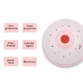 thumbnail image 7 of Newxiaaa 2024 New Digital Clock With Date And Week, Alarm Clocks for Bedrooms With Battery Large Screen Display Digital Clock Small Bedside Clock, for Christmas Gifts (Pink), 7 of 7