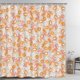 thumbnail image 1 of Cortina de ducha con diseño floral bohemio, moderna, abstracta, colorida, de poliéster, lavable a máquina, impermeable, 183 x 183 cm, 1 of 6