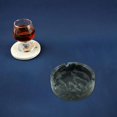 thumbnail image 2 of Adornos de de Mármol s de Decoración Del Hogar Fáciles de Limpiar para Oficina Amigos Hoteles Restaur negro Sunnimix ceniceros redondos, 2 of 8