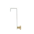 thumbnail image 5 of ELLE Paris 3 Hook Iron over the Door Hook in Matte Grey and Gold, 5 of 7