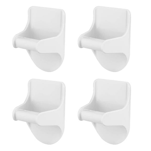 Yesbay 4 Pcs Spray Bottle Holder Wall Mount Spray Bottle Hanger Self-Adhesive Atomizing Bottle Storage Rack Wall Holder for Home Organizer