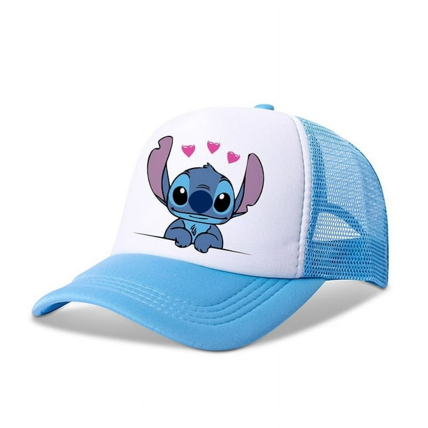 Gorras de béisbol para niños con diseño de Stitch Kawaii, gorras casuales de dibujos animados de Disney, gorras para el sol para deportes al aire libre, gorras con visera, regalos de cumpleaños unisex
