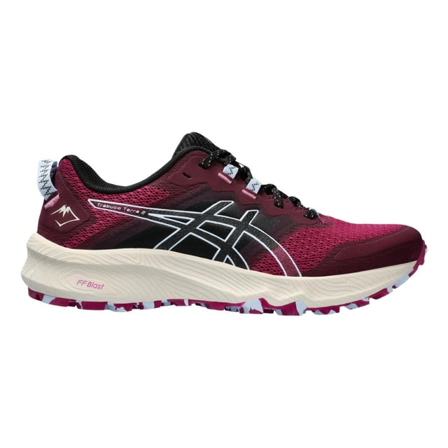 Tenis Asics Mujer Dama Running Trabuco Terra 2 rosa 5,0 MX