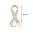 thumbnail image 3 of Upgraded Bag Strap Adjustable & High stress Resistance Shoulder Belt Fashionable Sling Strap Comfortable for Women Girls color bar gold buckl, 3 of 4