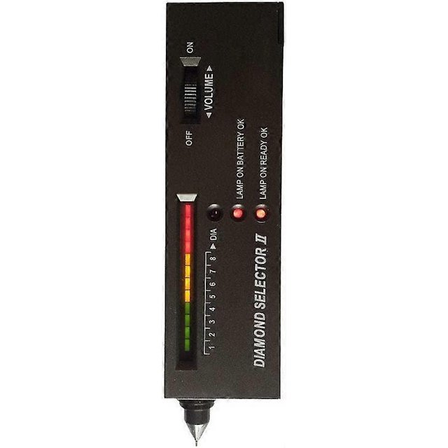 Portable electronic diamond test pen, compatible with diamond, ruby, crystal, agate, jade, gemstone and other gemstone hardness testing tools