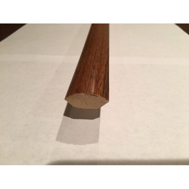 Dekorman Laminate Quarter Round Aged Bronze, 7.875ft(L) x 1"(W