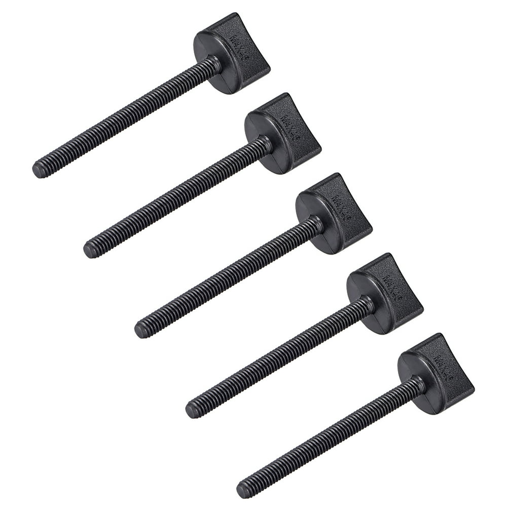 M4 x 45mm Thumb Screw Bolt Hand Driven Spade Nylon Plastic Screws