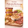 thumbnail image 3 of Pine River Smokey Bacon Cheese Snack Spread, 3 Pack, 8 oz Tubs, Shelf Stable, 3 of 6