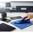 thumbnail image 5 of Gadgetime USA Crystal Clear Reusable Microfiber Cloth – Ultra-Soft, Washable & Durable Blue Wipes for Glasses, Screens, Phones, Mirrors, Lenses & Jewelries, 5 of 6