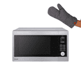 thumbnail image 1 of COMBO Microondas Panasonic NN-CD66NSRPH Microondas / Grill / Convección / Freidora de Aire de 36 Litros ( 1.3ft³ / 1100W ) Color: Gris + Guante Cocina., 1 of 9