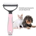 thumbnail image 4 of Mascota Perro Gato Rastrillo Depilación Peine Cepillo Piel Nudo Cortador Grooming Toolblue L ANGGREK Otros, 4 of 8