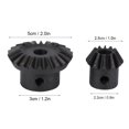 thumbnail image 2 of Noref 2pcs Black Steel Beekeeping Honey Extractor Gear Accessory Beekeeper Tool,Black Beekeeping Extractor Gear,Beekeeping Tool, 2 of 8