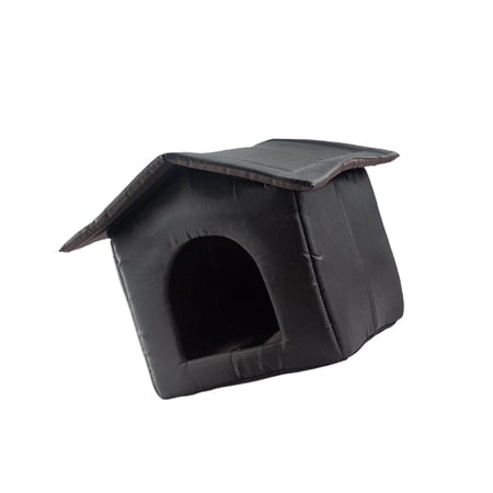 Xinxinyy Portable Stray Cat Shelter Weatherproof Tent Outdoor Puppy