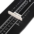 thumbnail image 4 of 2 Pack Foot Measuring Device Feet Length Measuring Ruler Shoe Sizer US Standard Shoe Fitting Measuring Tool for Infants Kids Adults Men Women (Black), 4 of 7