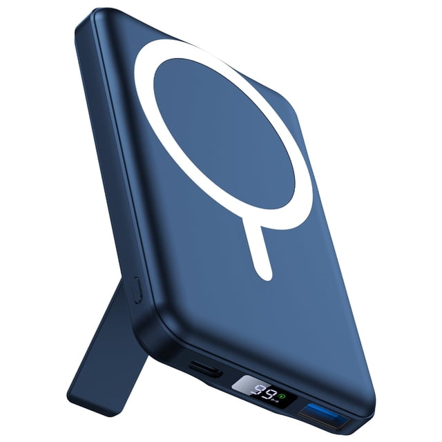 Batería externa magnética AOGUERBE de 10000 mAh para iPhone 17/16/15/14/13/12