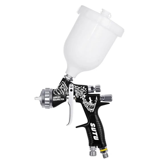 TE20/T110 Spray Gun GLT Pro 1.3/1.8MM Connector Car Paint Spray Gun ,Flexible