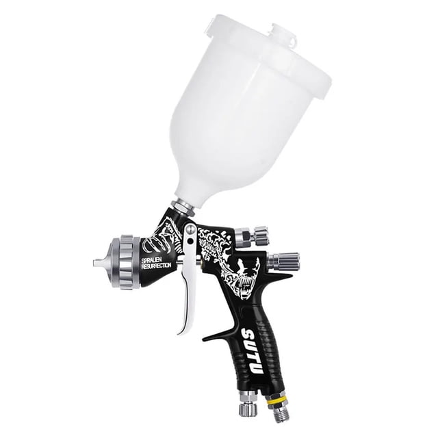 TE20/T110 Spray Gun GLT Pro 1.3/1.8MM Connector Car Paint Spray Gun ,Easy to Use