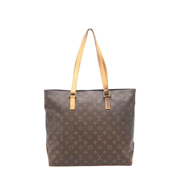 Pre-Owned LOUIS VUITTON Monogram Cabas Maison M51151 Handbag in Brown Coated Canvas for Women