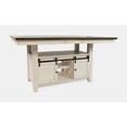 thumbnail image 3 of Jofran Madison County Rustic Reclaimed Pine Farmhouse Adjustable Height 72" Dining Table, 3 of 10