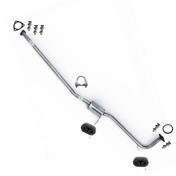 Northeastern Exhaust Resonator Pipe Fits 1998-2002 Honda Accord 2.3L (4-Door Sedan Models Only) - Direct Fit | Stainless Steel