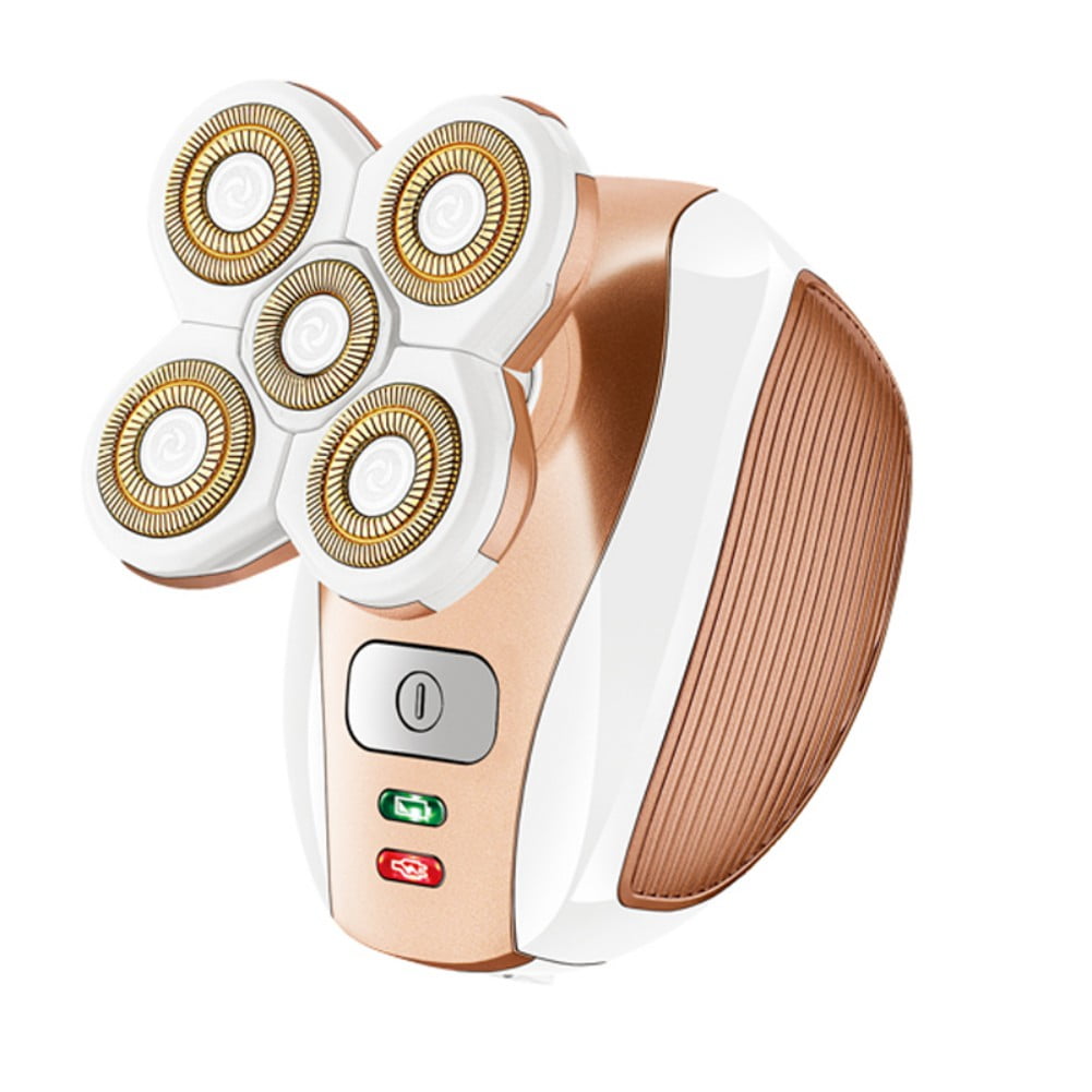 Electric Shaver for Women, Cordless Electric Razor Legs Body Face Bikini Area Hair Trimmer Remover Removal for Ladies Womens - Rose Gold