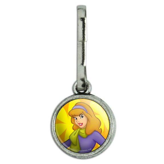 Scooby Doo Daphne Character Antiqued Charm Clothes Purse Suitcase Backpack Zipper Pull Aid