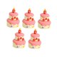 thumbnail image 1 of Mini decoración de pasteles, juguetes de comida, ilustraciones creativas artificiales, decoraciones de pasteles en miniatura, modelos de simulación Patrón de fresa, 1 of 8