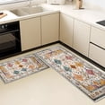 thumbnail image 5 of Kitchen Rugs Sets of 3 Non Slip Washable Kitchen Mats for Floor, Waterproof Kitchen Runner Rug, Floor Mat Carpet for Entryway, Laundry, Sink, Hallway, Bathroom, 5 of 12