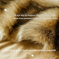 thumbnail image 3 of Battilo Golden Faux Fur Blanket,Thick Fur Throw Blanket,Fuzzy Warm Fluffy Sofa Blanket,50"x60", 3 of 9