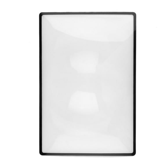 HPDL Flat PVC Magnifier Sheet Book Page Magnifying Reading Sell Glass