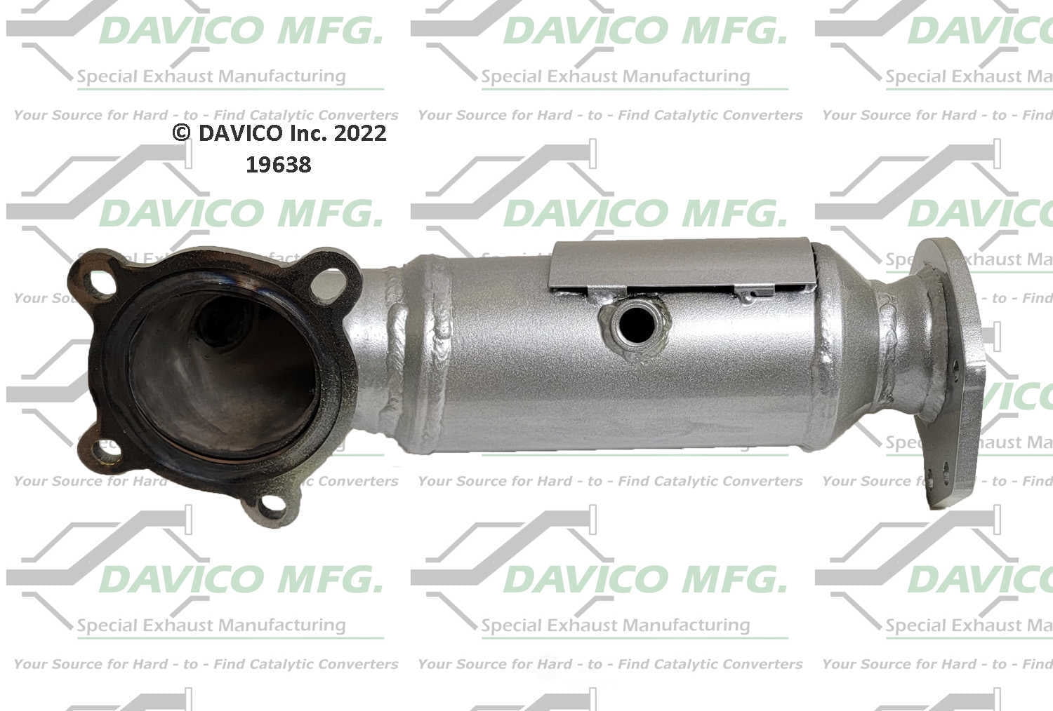 Davico Mfg 19638 Direct-Fit Catalytic Converter