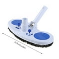 thumbnail image 5 of LAIQIEN Swimming Pool Cleaning Flat Brushes 13" Plastic Bristle Vacuum Cleaner Suction, 5 of 11