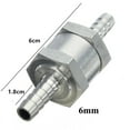 thumbnail image 1 of Non Return Valve Single Way Inline 6/8/10/12mm Fuel Air Water Pipe Tube Hose, 1 of 5