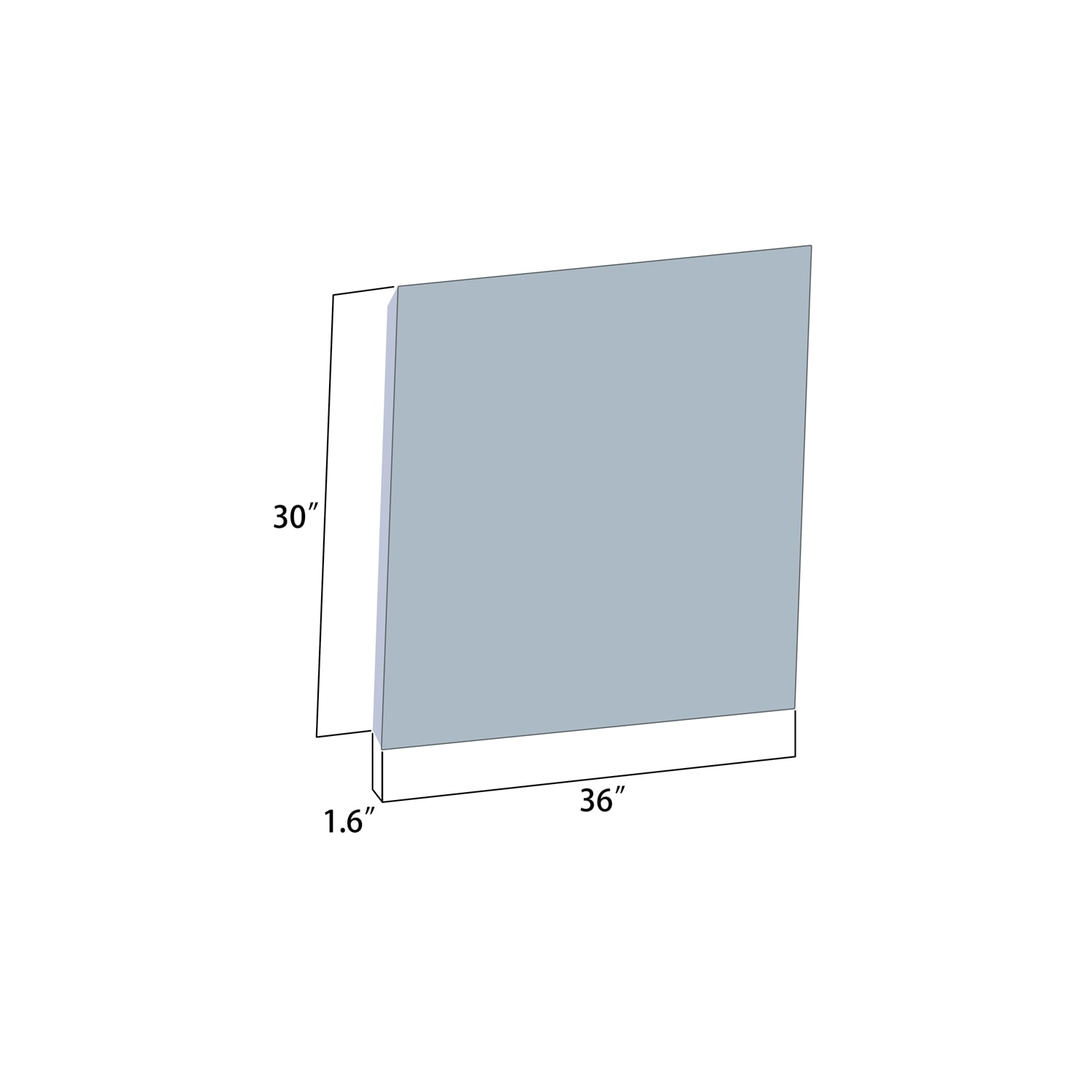 Varese 36'' Rectangle LED Lighted Accent Bathroom Vanity Wall Mount Mirror